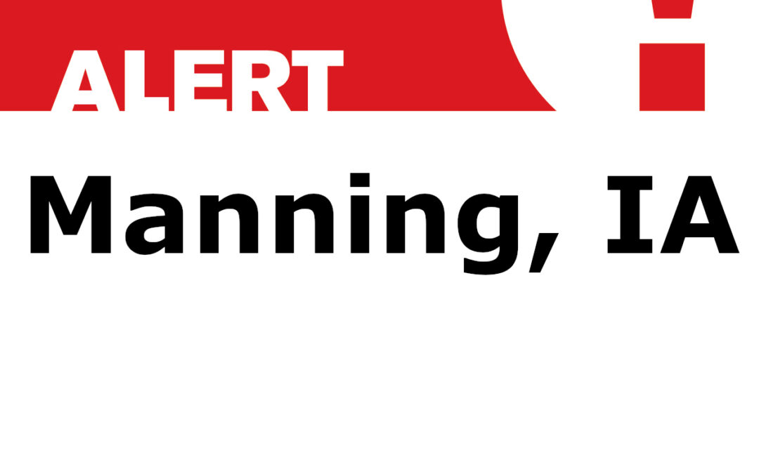 ALERT: Manning, Iowa